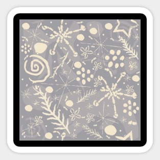 Winter Pattern Sticker